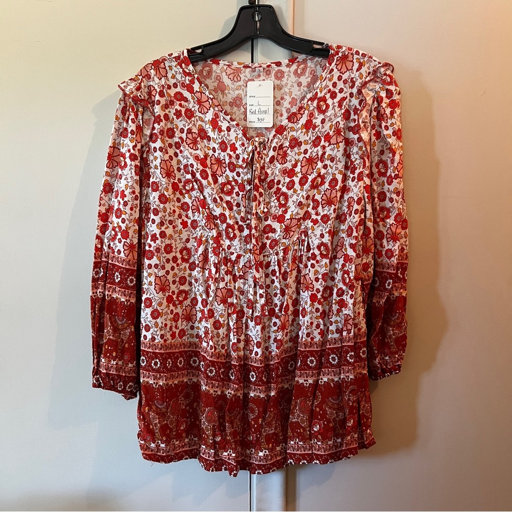 Floral blouse